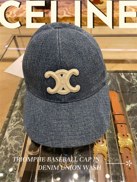 celine baseball cap dupe|celine denim baseball cap.